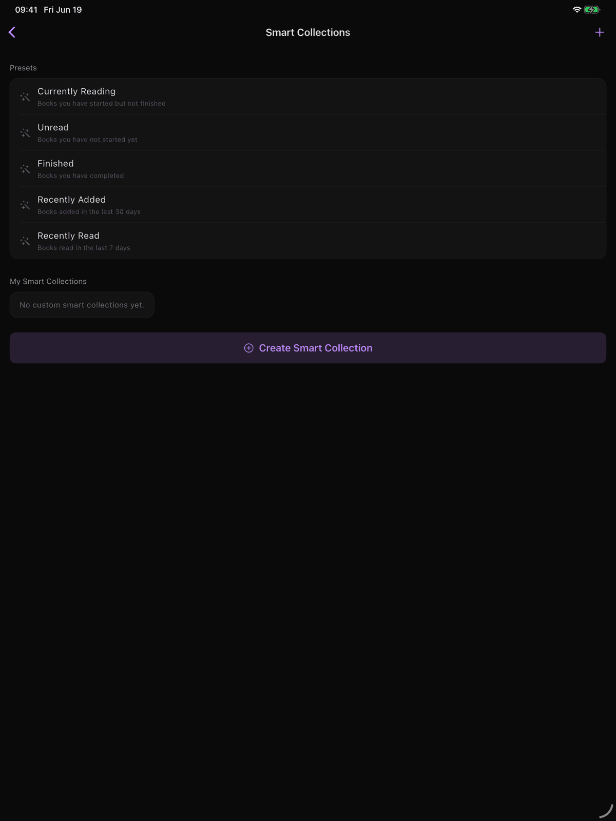 The smart collection rule editor with two rules and the Match All / Match Any toggle